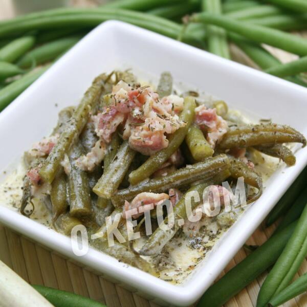 Keto recipes: Green beans with bacon Keto recipes: Green beans with bacon