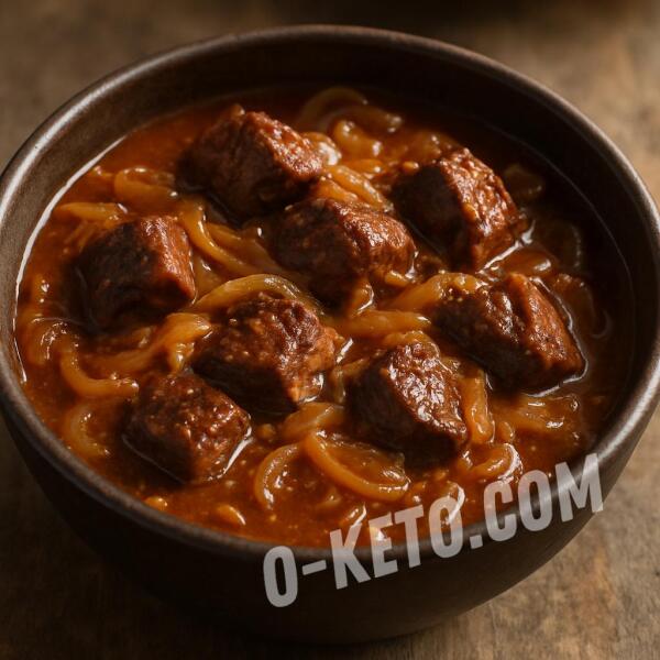 Keto recipes: French Onion Beef Keto recipes: French Onion Beef
