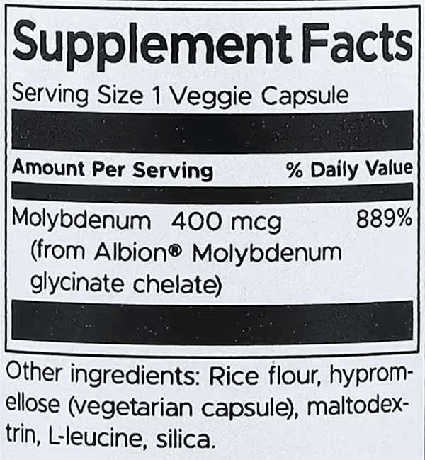 Swanson,-Albion®-Molybdenum,-400-mcg,-60-Veggie-Caps Swanson,-Albion®-Molybdenum,-400-mcg,-60-Veggie-Caps