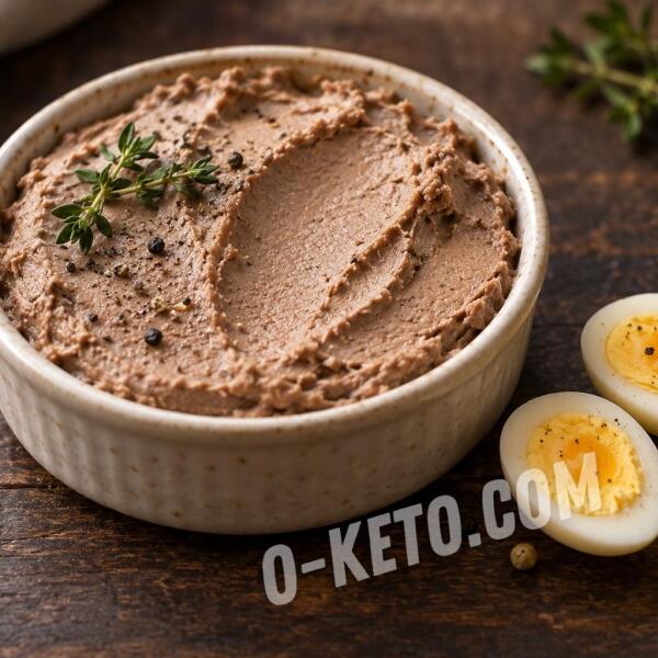 Keto recipes: Sous-Vide Chicken Liver Pâté with Quail Eggs Keto recipes: Sous-Vide Chicken Liver Pâté with Quail Eggs