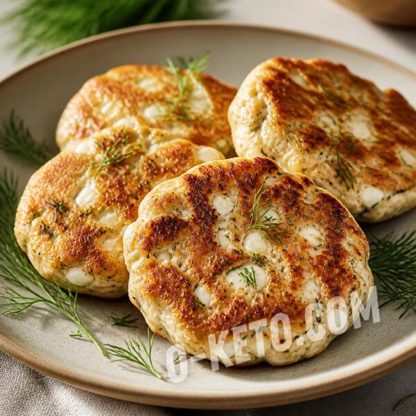 Рецепты на кето: Куриные котлеты с творогом и укропом Рецепты на кето: Куриные котлеты с творогом и укропом