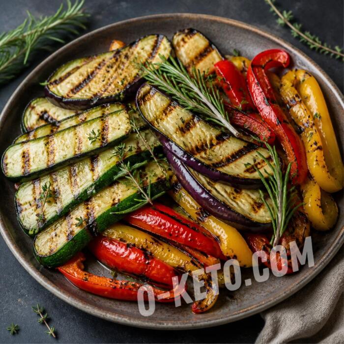 Grilled Vegetables with Rosemary and Thyme Grilled Vegetables with Rosemary and Thyme
