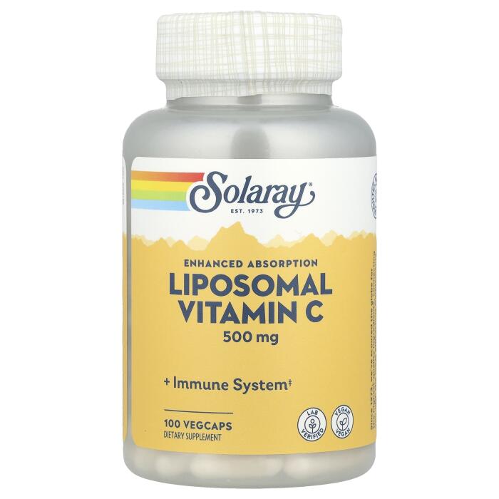 Solaray, Enhanced Absorption, Liposomal Vitamin C, 100 VegCaps Solaray, Enhanced Absorption, Liposomal Vitamin C, 100 VegCaps
