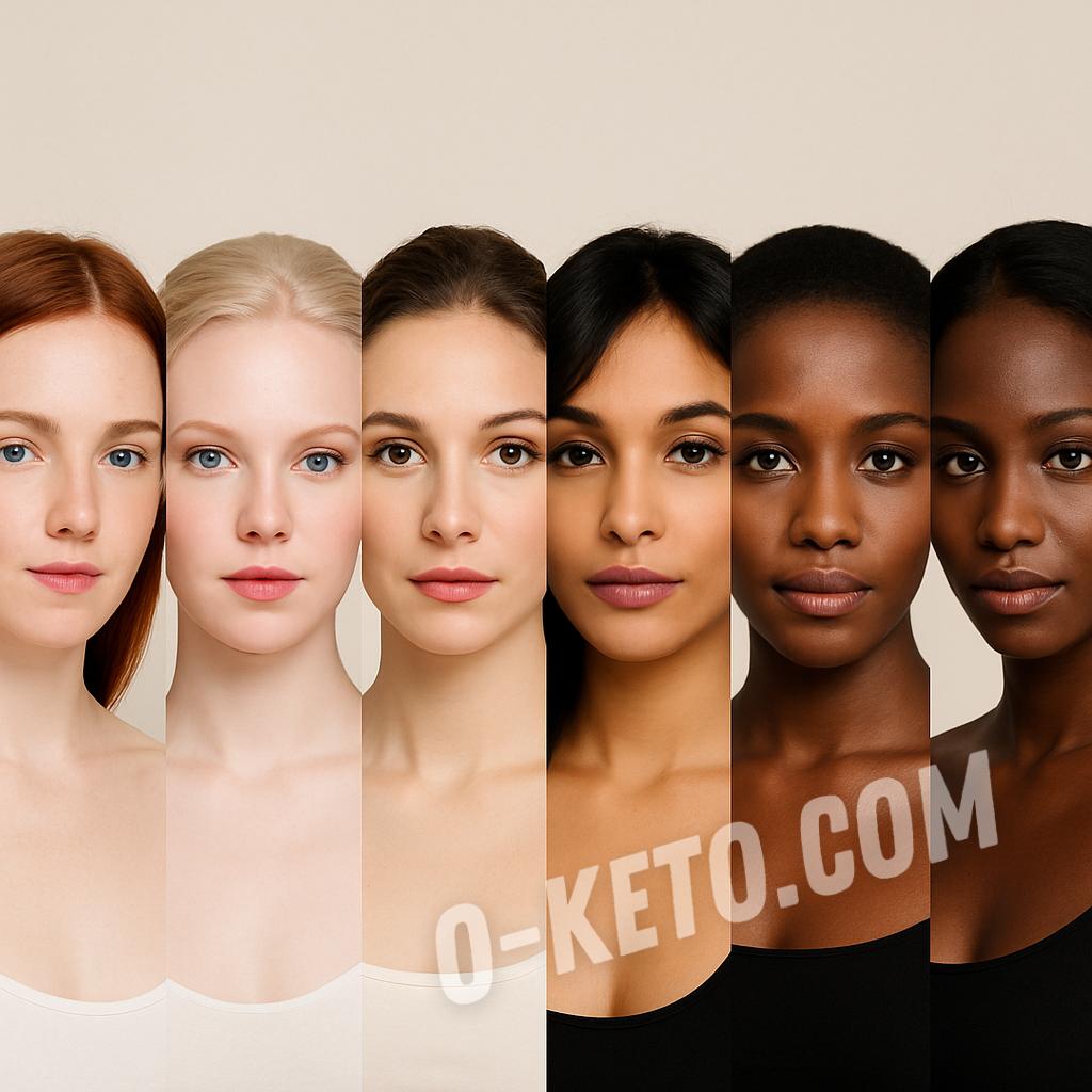 Определение фототипа кожи по Фитцпатрику