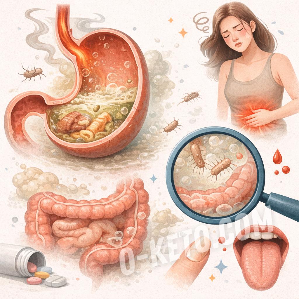 Опросник на гипоацидность желудка (низкую кислотность)