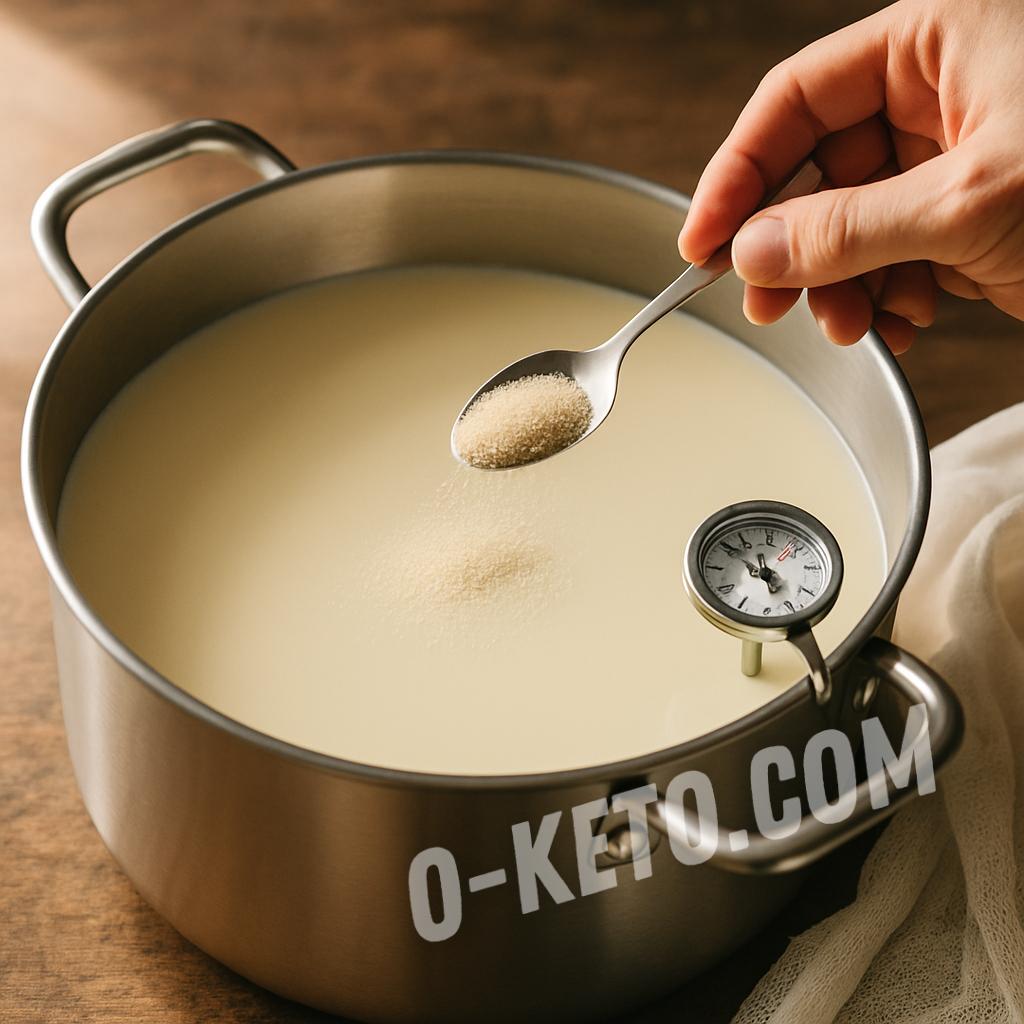 Как вносить закваску?