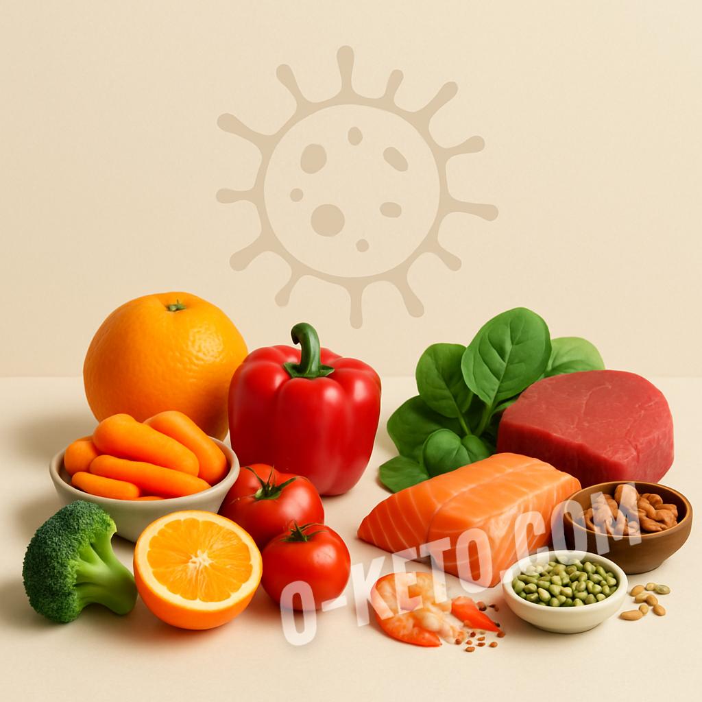 Vitamine și minerale pentru funcționarea normală a sistemului imunitar