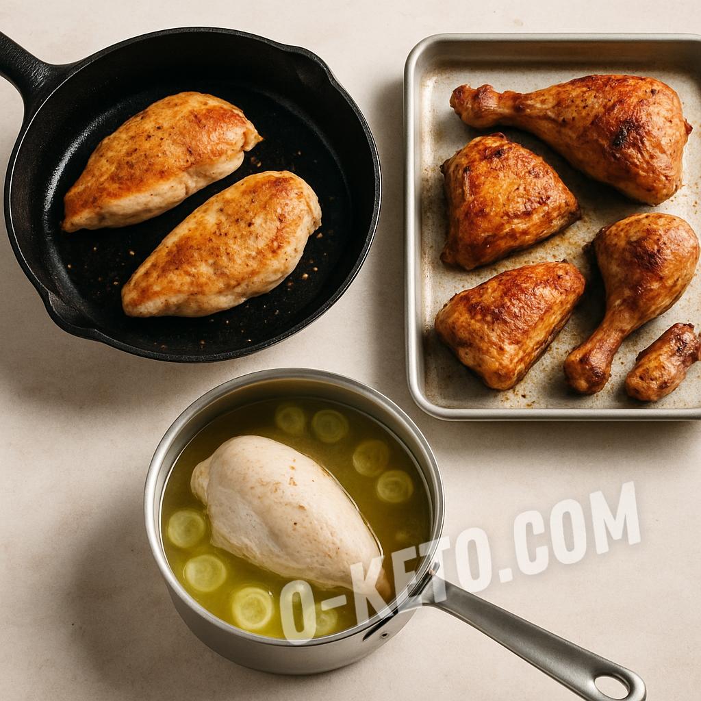 Main Cooking Methods for Chicken
