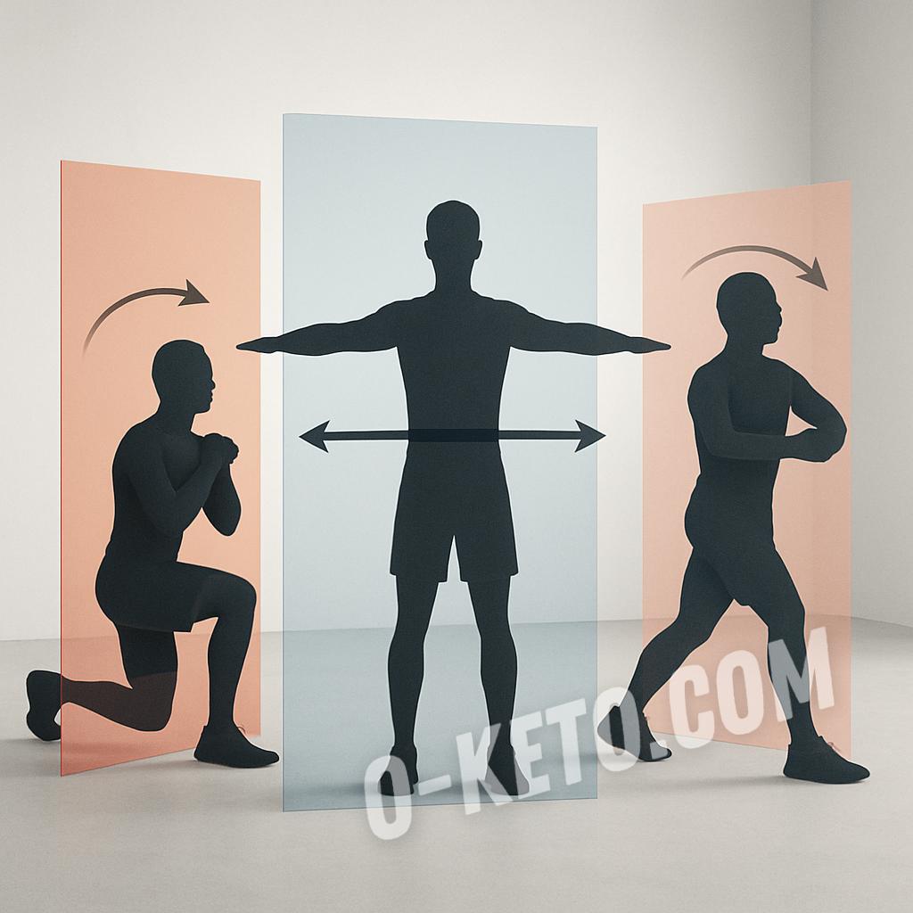 Planes of movement in training: sagittal, frontal, and transverse