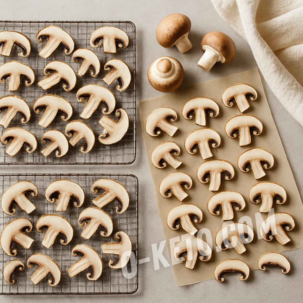 Drying Mushrooms