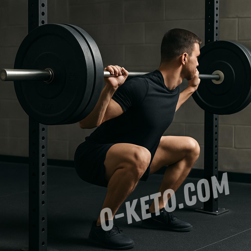 Technique for performing classic barbell squats