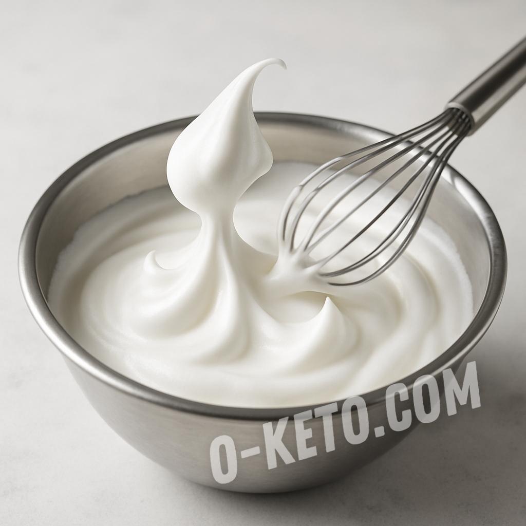 Aquafaba in timpul mixarii