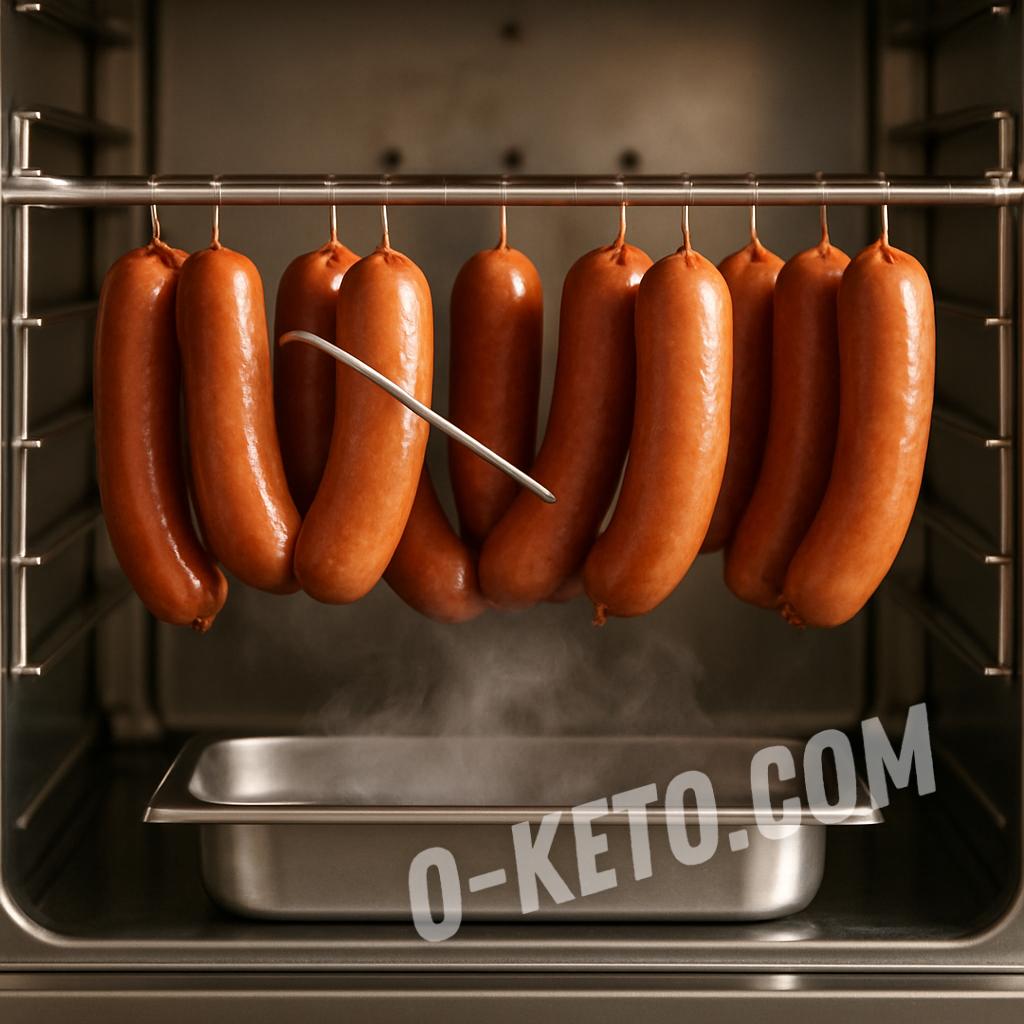 Thermal processing stages for homemade sausage