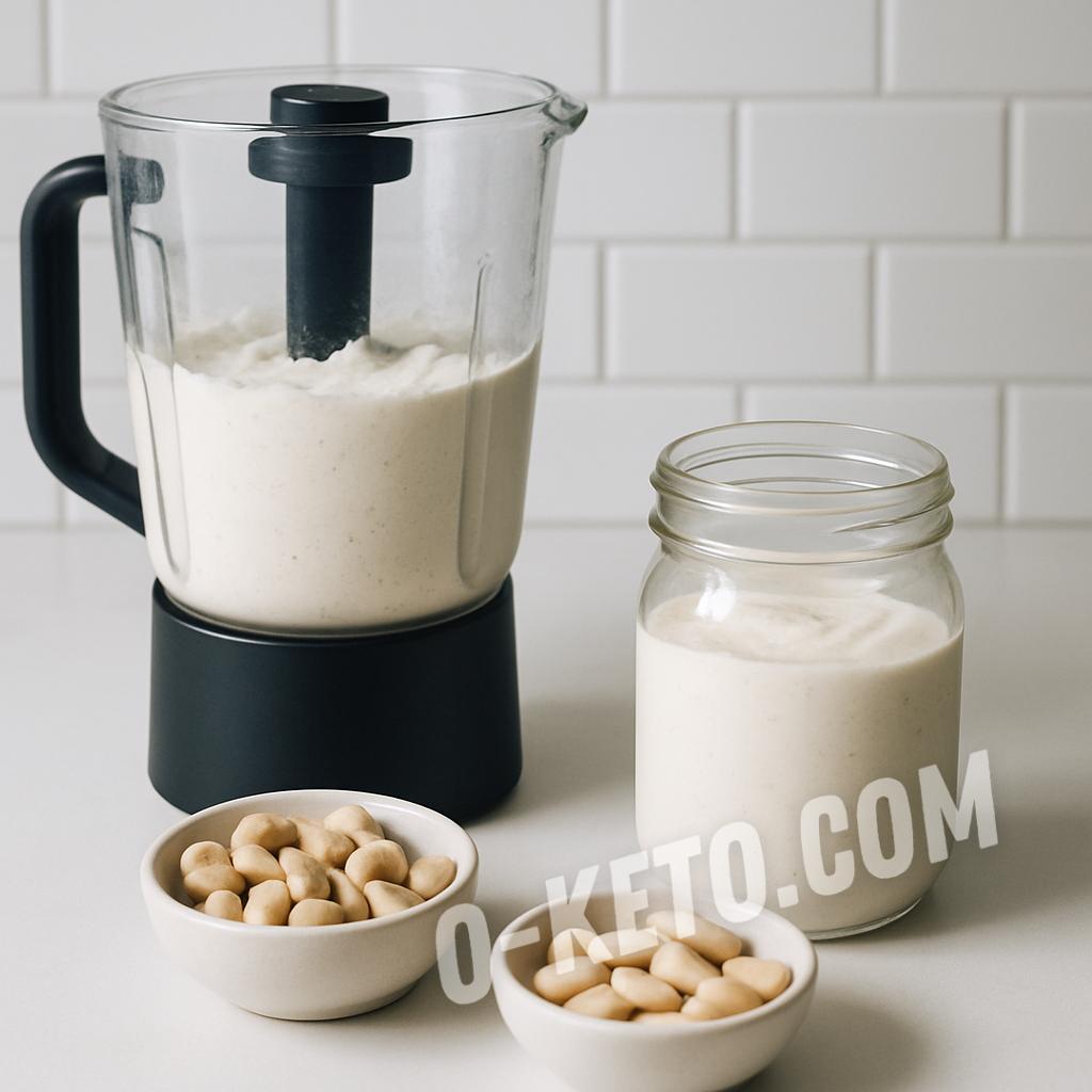 Nut fermentation: soaking, jar fermentation, and a cultured creamy texture