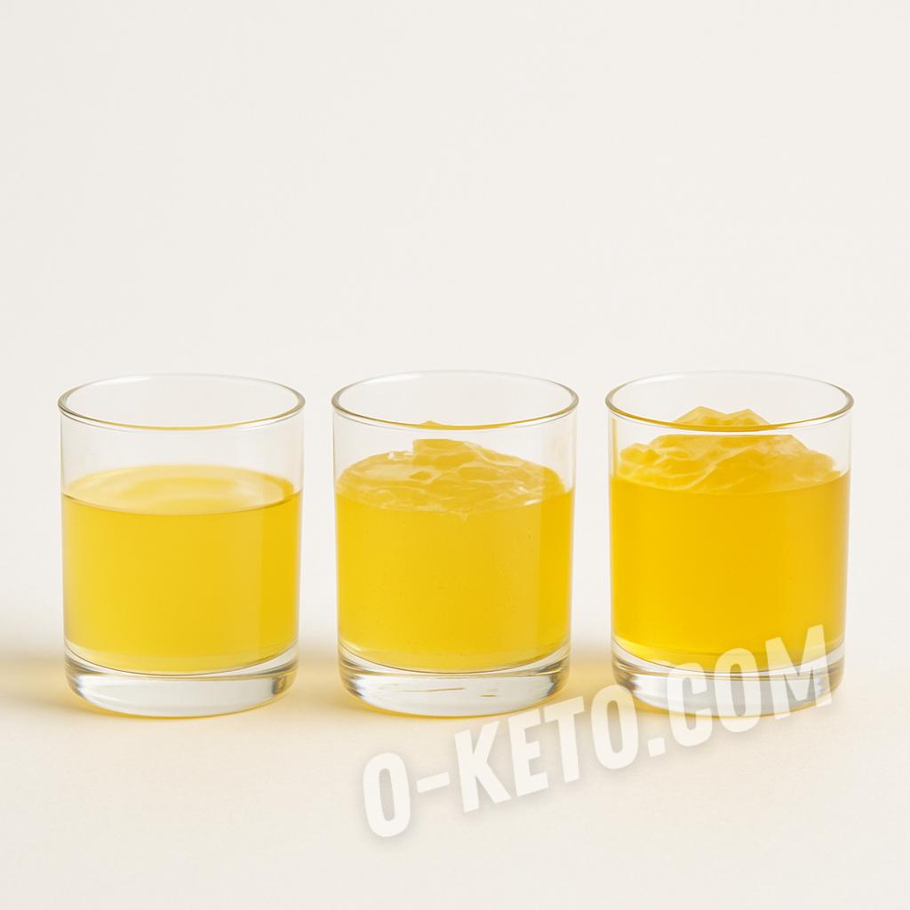Different Bloom strength in gelatin