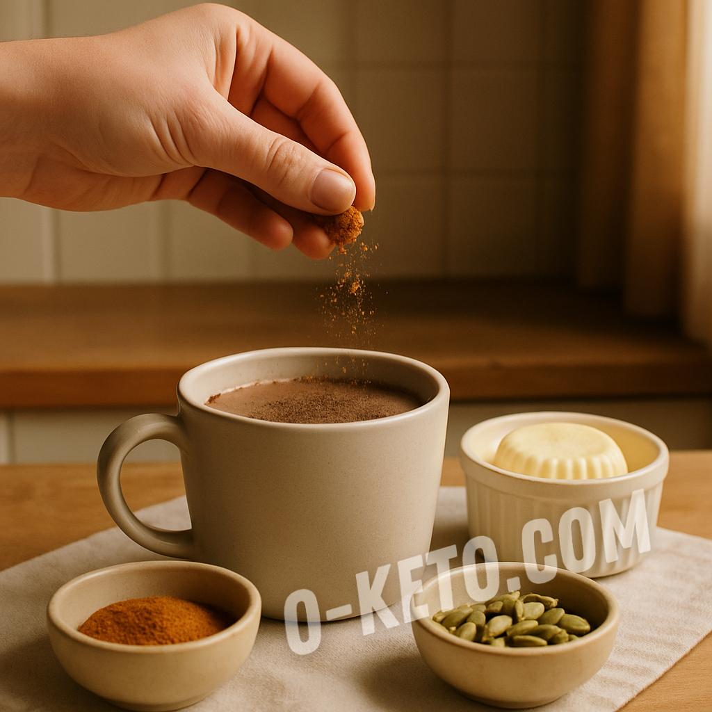 Корица и кардамон для какао и низкоуглеводного десерта
