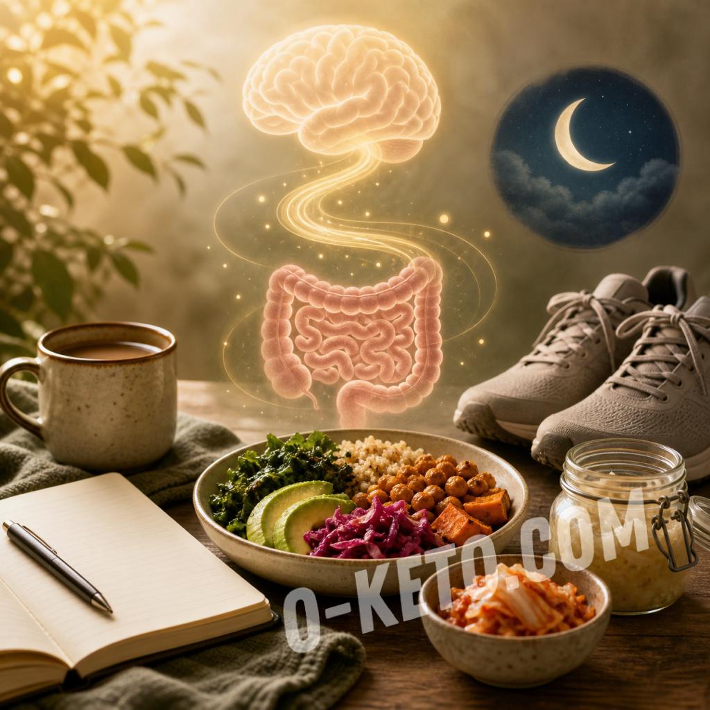 Food, sleep, and habits that support the gut–brain axis
