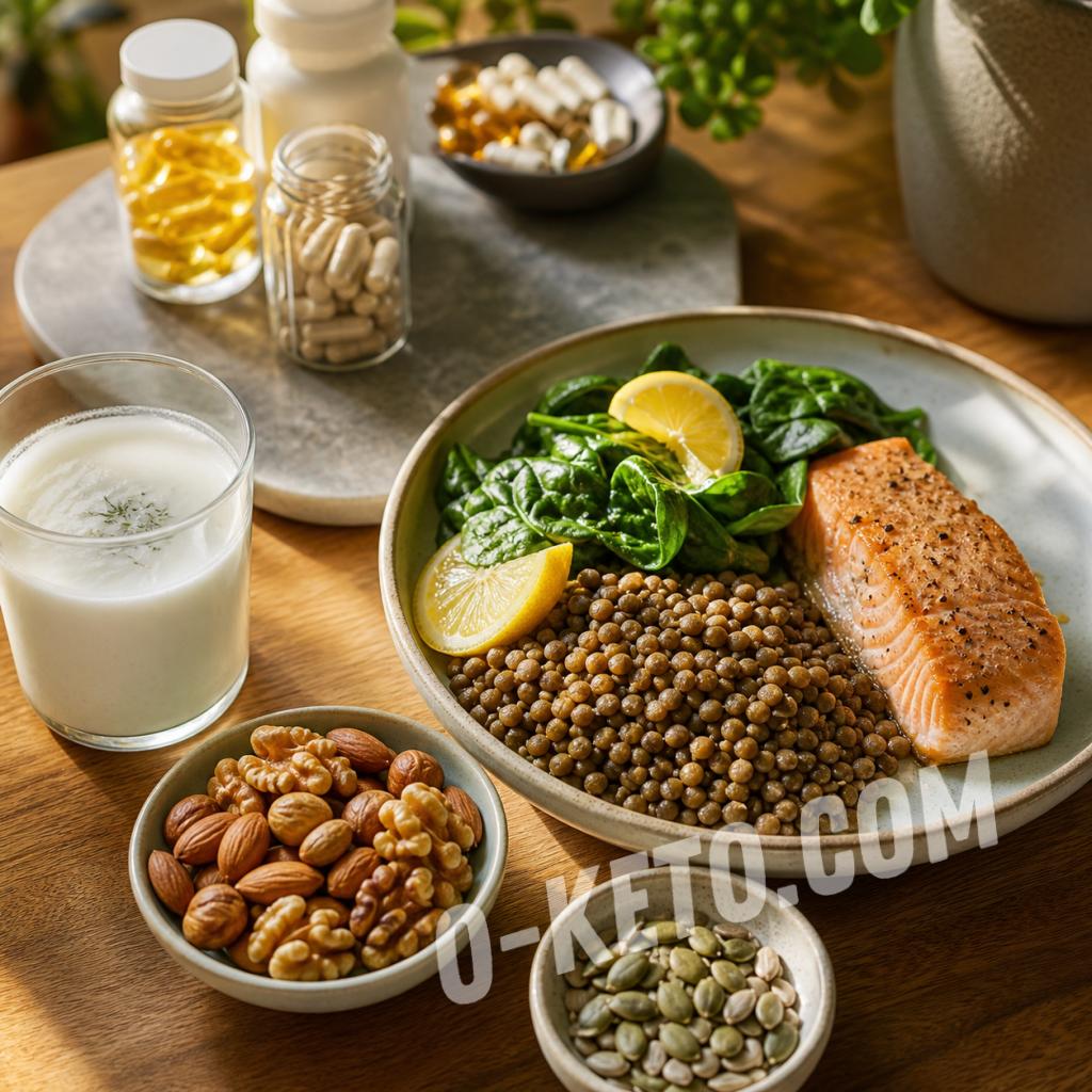 Витамины и минералы в обычных продуктах и добавках