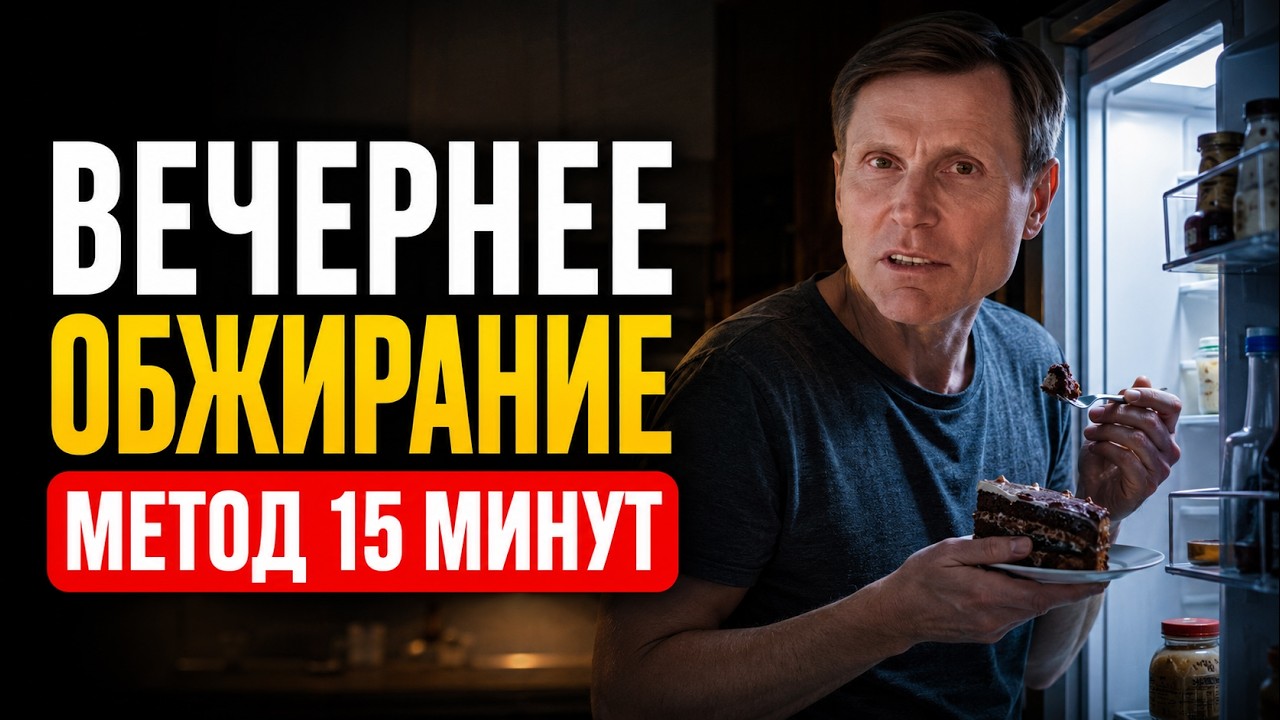 Вечернее обжирание. Как справиться с собой за 15 минут.