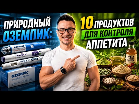 Природный Оземпик: 10 продуктов для контроля аппетита Природный Оземпик: 10 продуктов для контроля аппетита