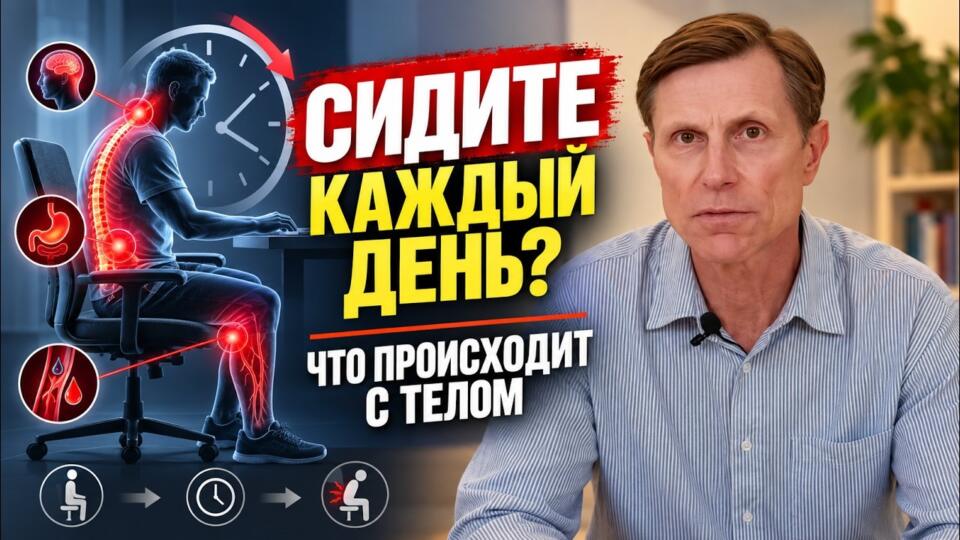 Что будет с телом, если сидеть каждый день по многу часов. Что будет с телом, если сидеть каждый день по многу часов.