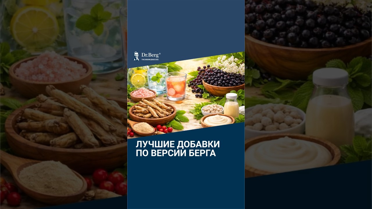 Лучшие добавки по версии Доктора Берга: 10 из 10!