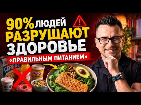 90% Людей Разрушают Здоровье “Правильным Питанием” #здоровье #похудение