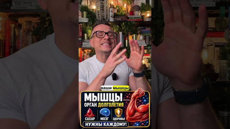 Мышцы — главный орган долголетия, о котором никто не говорит