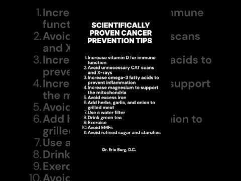 Scientifically Proven Cancer Prevention Tips Scientifically Proven Cancer Prevention Tips