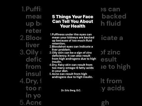 5 Things Your Face Can Tell You About Your Health 5 Things Your Face Can Tell You About Your Health