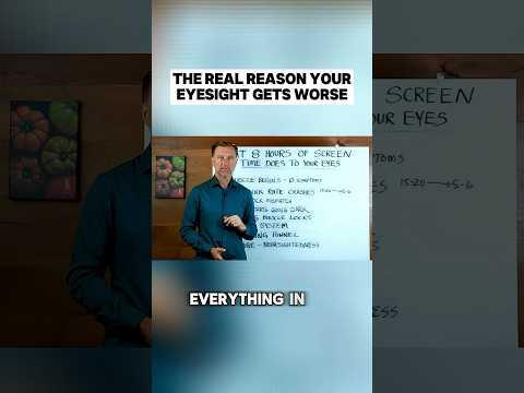 The REAL Reason Your Eyesight Gets Worse The REAL Reason Your Eyesight Gets Worse