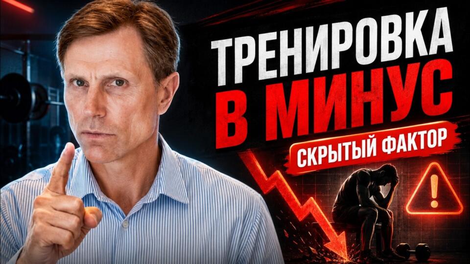 Это уничтожает ваши тренировки. Главный фактор, который вы не учитываете