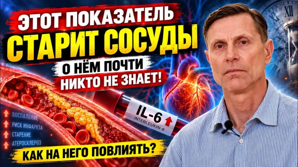 Этот показатель связан со старением сердца и сосудов. Как его снизить?