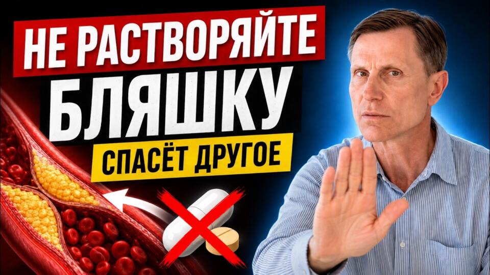 Почему не нужно уменьшать бляшки. Вас спасет другое решение Почему не нужно уменьшать бляшки. Вас спасет другое решение