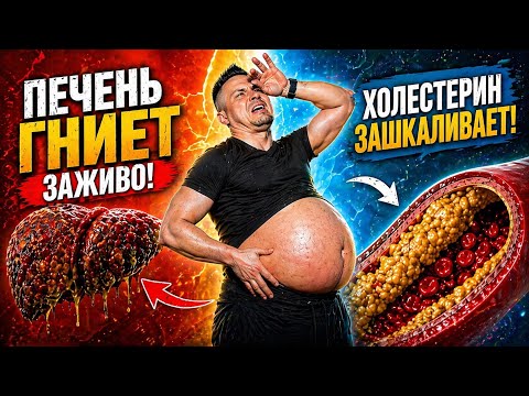Холестерин зашкаливает а печень гниет заживо! Холестерин зашкаливает а печень гниет заживо!