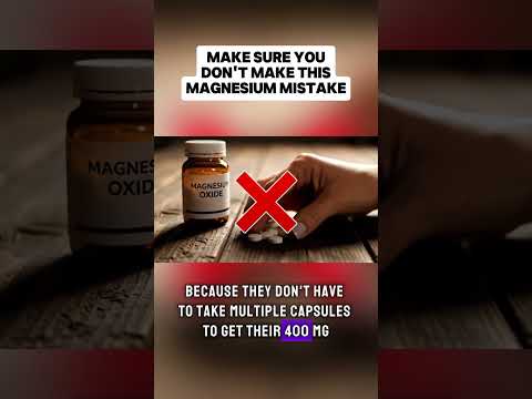 The #1 Magnesium Mistake Almost Everyone Makes