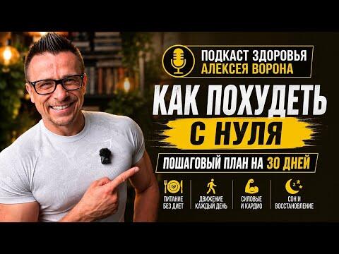 Как похудеть с нуля пошаговый план на 30 дней Как похудеть с нуля пошаговый план на 30 дней