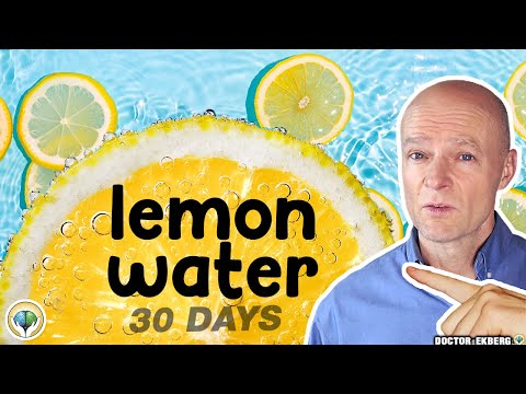 Что, если пить воду с лимоном в течение 30 дней?