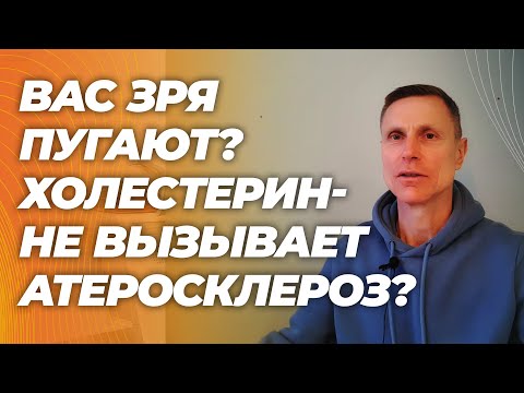 Высокий уровень холестерина ( ЛПНП) ни при чем?  Причина атеросклероза и болезней сосудов не в нем?