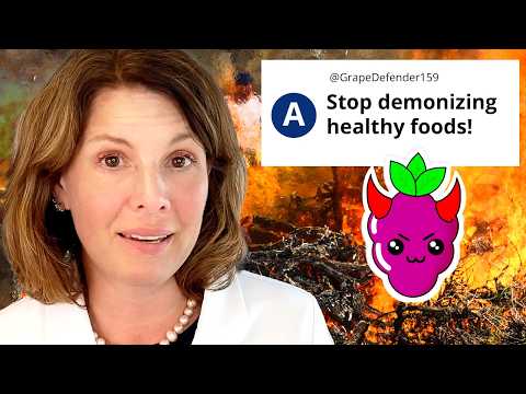 Grapes are evil. Reacting to your comments.