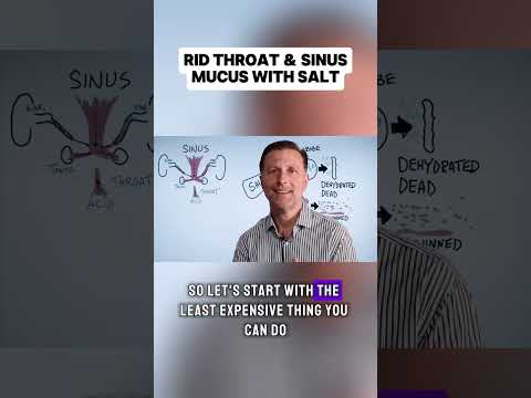How to Get Rid of Throat and Sinus Mucus with SALT