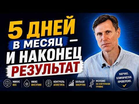Я сделал систему: долговременное улучшение здоровья всего за 5 дней в месяц.